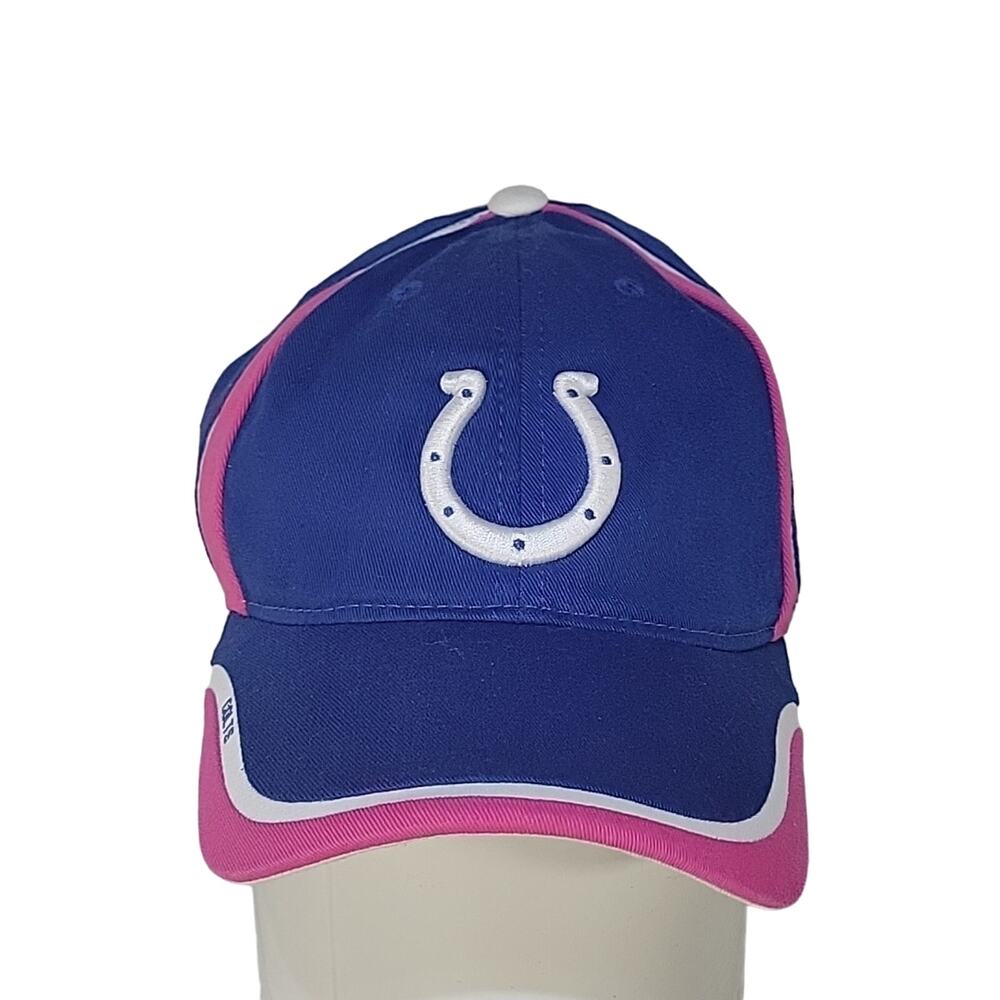 Reebok NFL Colts, Blue and Pink Breast Cancer Awarness Hat